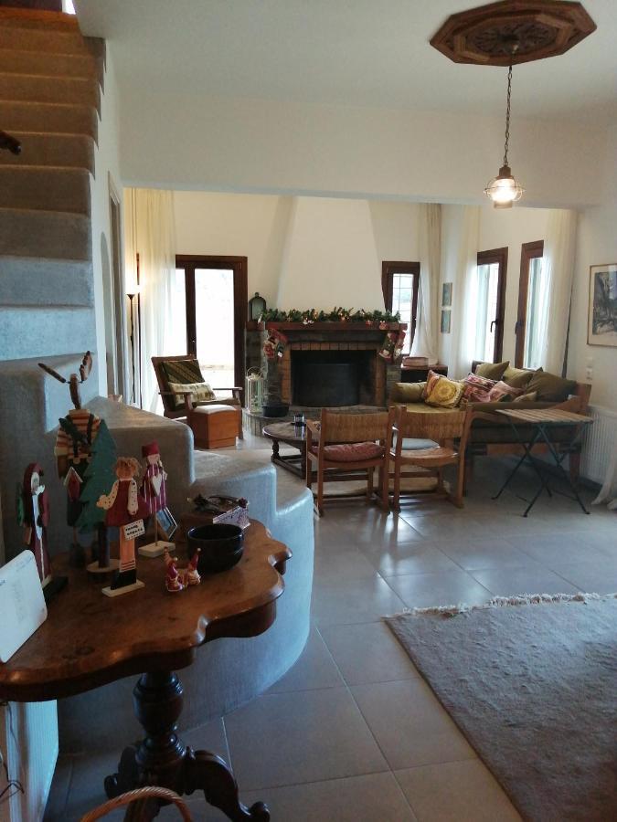 ツァガラダ Delux House In Tsangaradaヴィラ エクステリア 写真