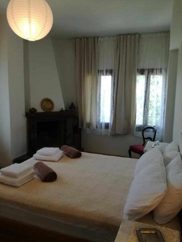 ツァガラダ Delux House In Tsangaradaヴィラ エクステリア 写真